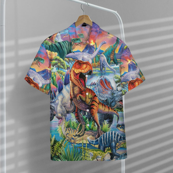 Dinosaurs World Hawaiian Shirt | For Men & Women | HW724-BehighStyle