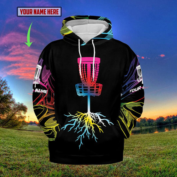 Disc Golf Colorful Custom Name 3D All Over Print | Adult | CN243