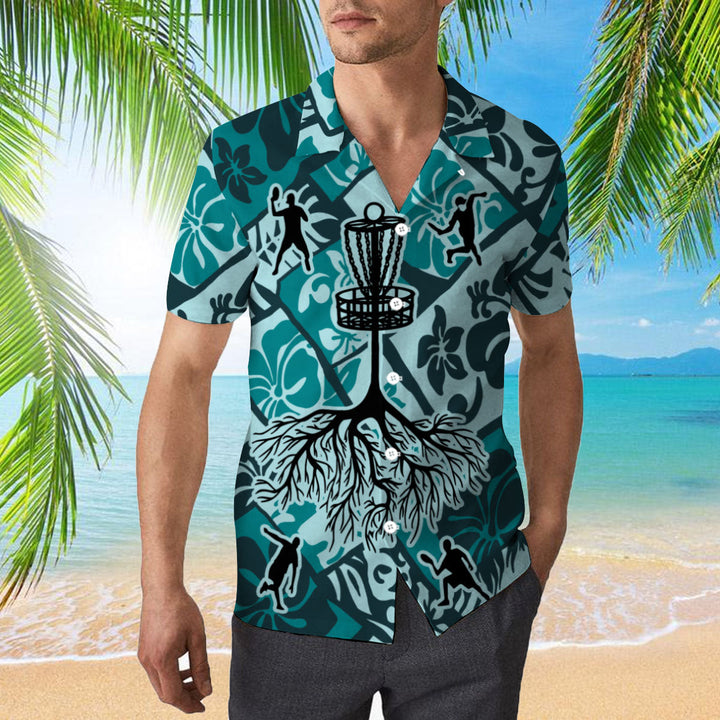 Disc Golf Cross Hawaiian Shirt | For Men & Women | HW1913-BehighStyle