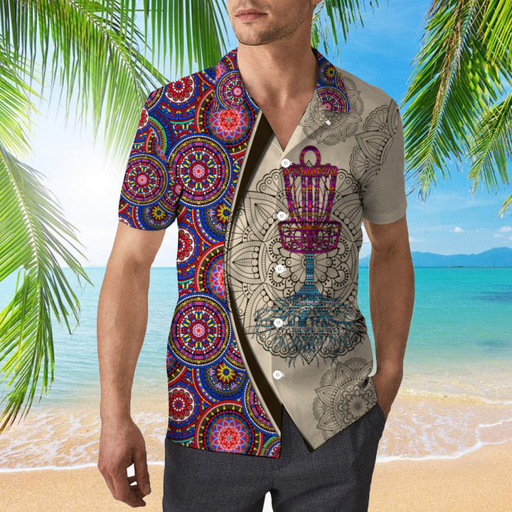 Disc Golf Mandala Hawaiian Shirt | For Men & Women | HW1063-BehighStyle