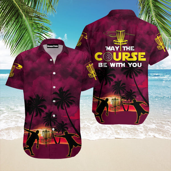 Disc Golf May The Course Be With You Aloha Hawaiian Shirt | For Men & Women | HW1784-BehighStyle