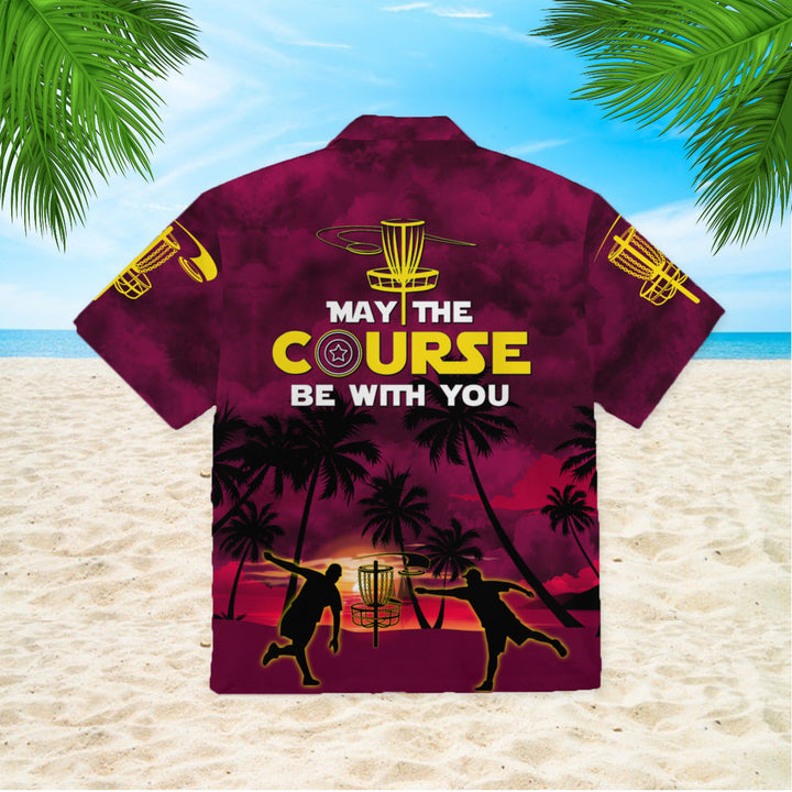 Disc Golf May The Course Be With You Hawaiian Shirt | For Men & Women | HW1127-BehighStyle