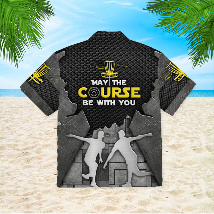 Disc Golf May The Course Be With You Hawaiian Shirt | For Men & Women | HW1130-BehighStyle