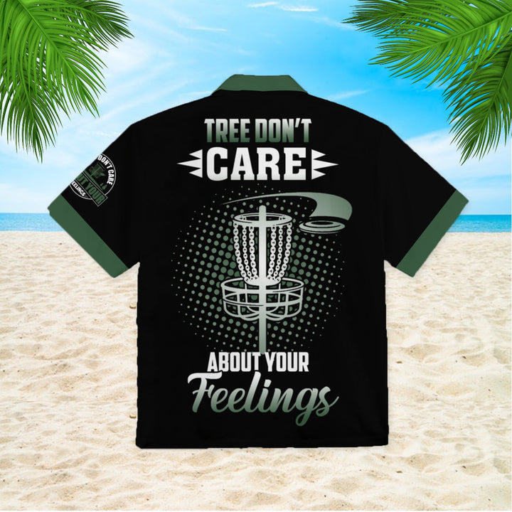 Disc Golf Tree Dont Care About Your Feelings Hawaiian Shirt | For Men & Women | HW1059-BehighStyle