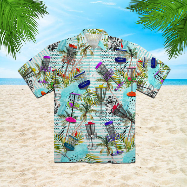 Disc Golf Tropical Hawaiian Shirt | For Men & Women | HW1058-BehighStyle