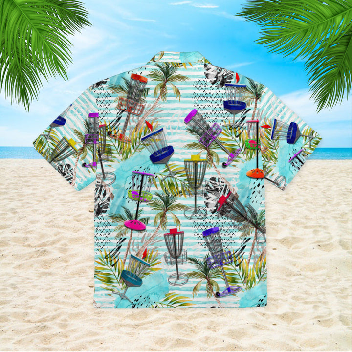 Disc Golf Tropical Hawaiian Shirt | For Men & Women | HW1058-BehighStyle