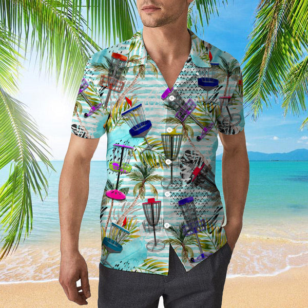 Disc Golf Tropical Hawaiian Shirt | For Men & Women | HW1058-BehighStyle