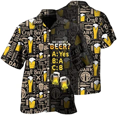 Do I Want a Beer Hawaiian Shirt | For Men & Women | HW2128-BehighStyle