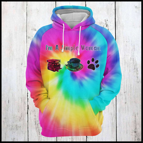 Dog Book Tie Dye 3D All Over Print | For Men & Women | Adult | HP663-BehighStyle