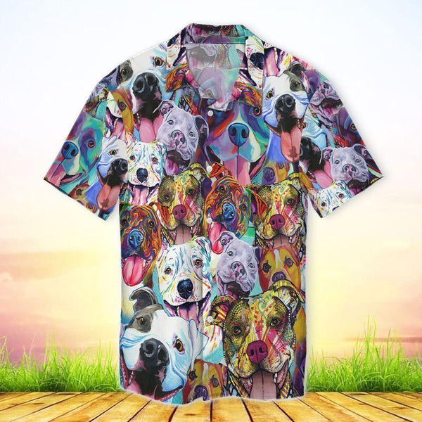 Dog Colorful Aloha Hawaiian Shirt | For Men & Women | HW977-BehighStyle