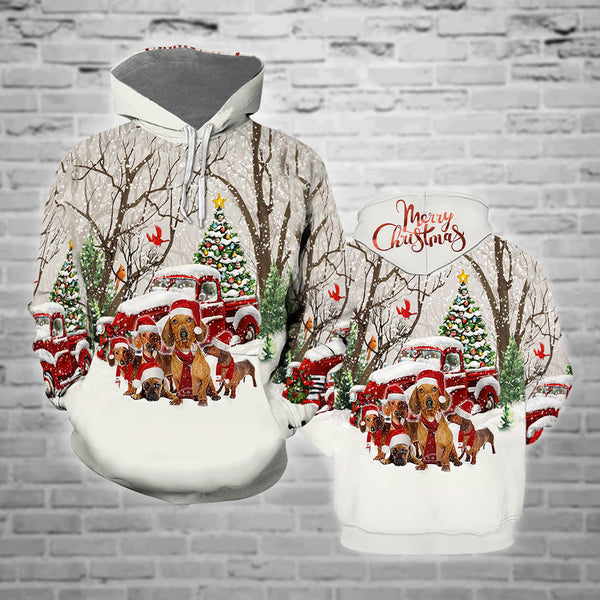 Dog Merry Christmas 3D All Over Print | Adult | HP2443