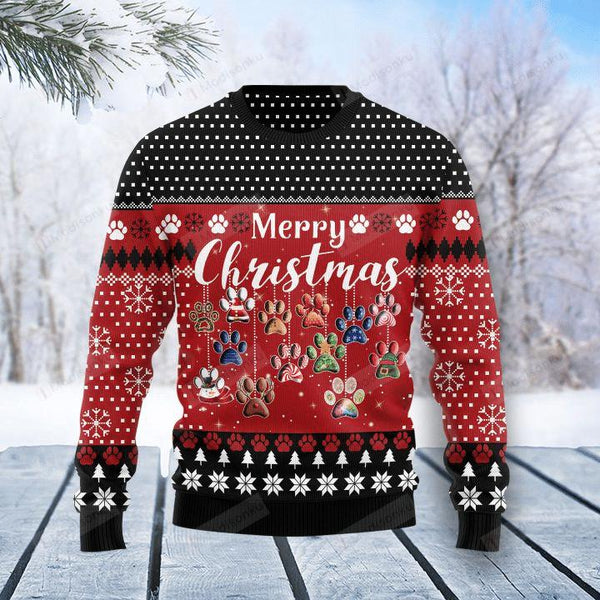 Dog Merry Christmas Ugly Christmas Sweater | Adult | US2376