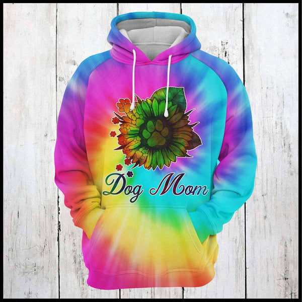 Dog Mom Tie Dye 3D All Over Print | For Men & Women | Adult | HP1187-BehighStyle