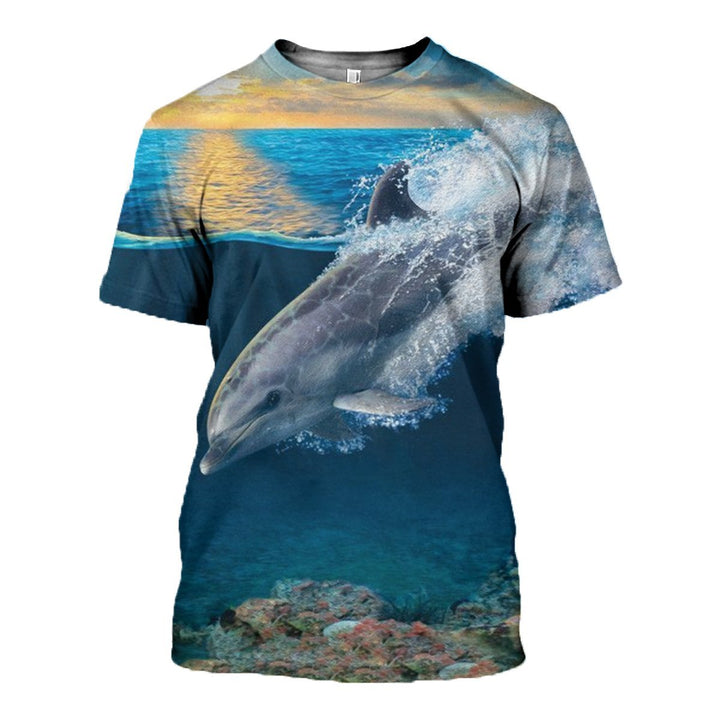 Dolphin Ocean 3D All Over Print | For Men & Women | Adult | HP1540-BehighStyle