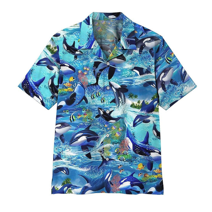 Dolphins Hawaiian Shirt | For Men & Women | HW1630-BehighStyle