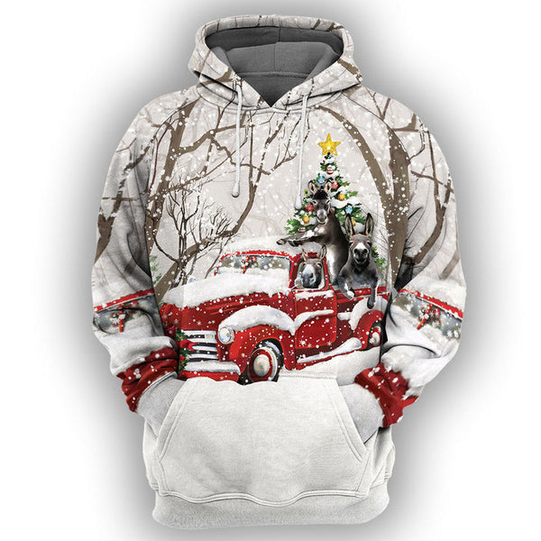 Donkey Christmas 3D All Over Print | For Men & Women | Adult | HP1865-BehighStyle