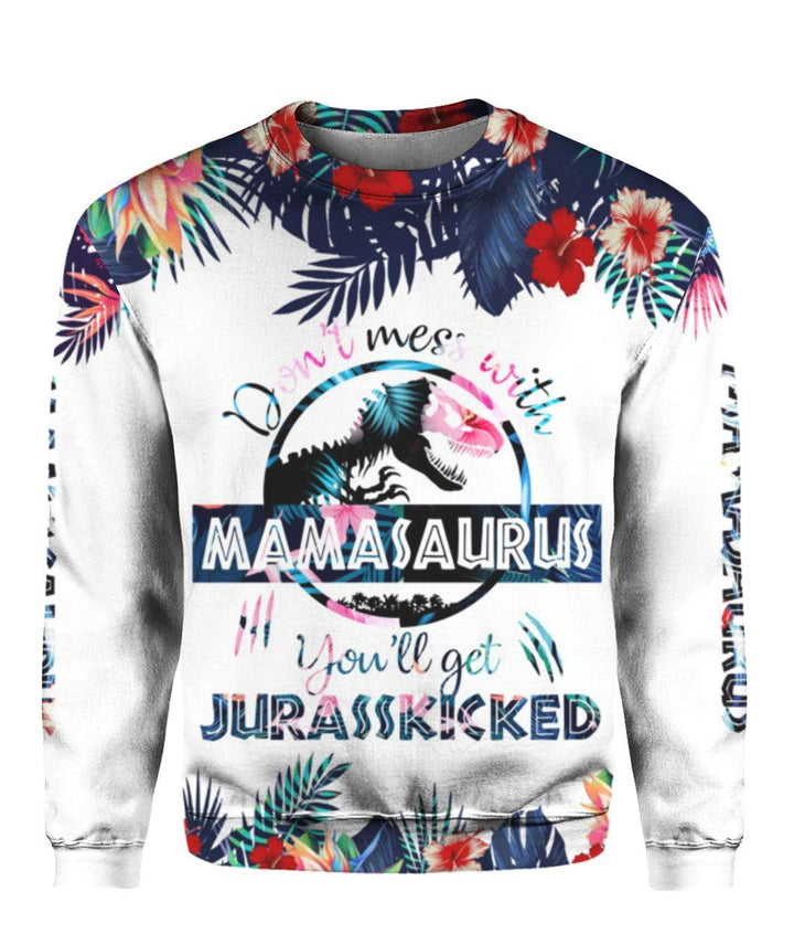 Don't Mess With Mamasaurus 3D All Over Print | For Men & Women | Adult | HP1583-BehighStyle