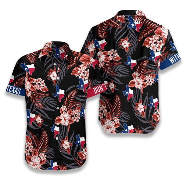 Don't Mess With Texas Hawaiian Shirt | HW3468