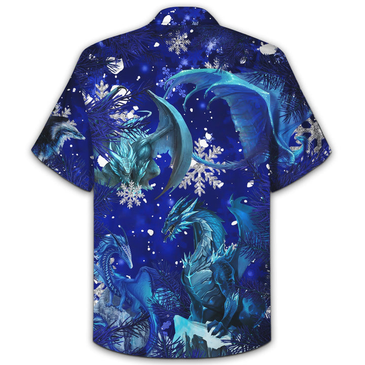 Dragon Merry Christmas Hawaiian Shirt | For Men & Women | HW713-BehighStyle