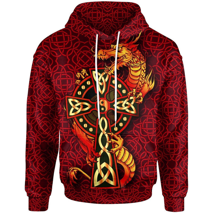 Dragon Red Irish St Patrick's Day 3D All Over Print | For Men & Women | Adult | HT5833-BehighStyle