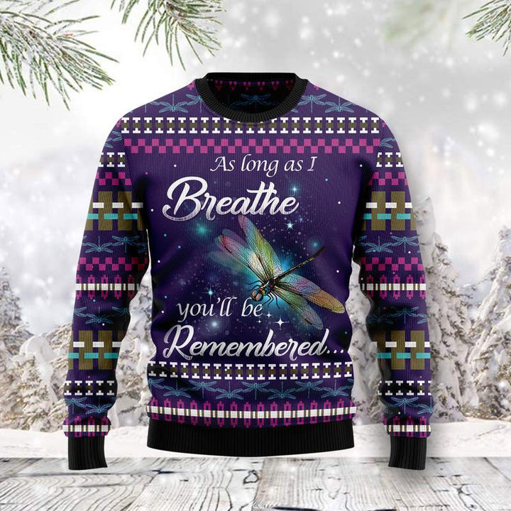 Dragonfly Angel Ugly Christmas Sweater | For Men & Women | Adult | US1608-BehighStyle