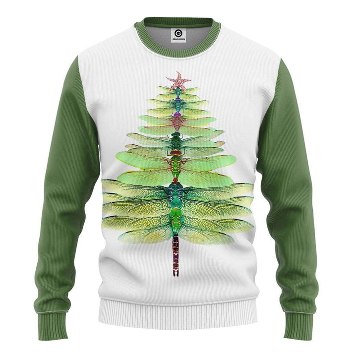 Dragonfly Christmas Tree 3D All Over Print | For Men & Women | Adult | HP1891-BehighStyle