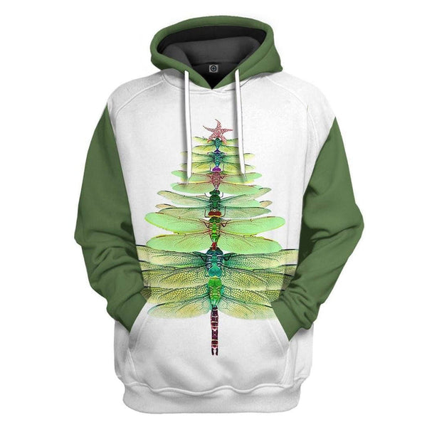 Dragonfly Christmas Tree 3D All Over Print | For Men & Women | Adult | HP1891-BehighStyle