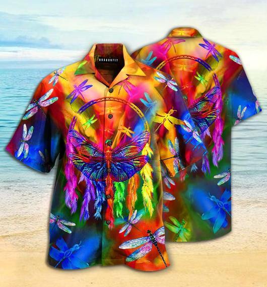 Dragonfly Hawaiian Shirt | For Men & Women | HW2344-BehighStyle