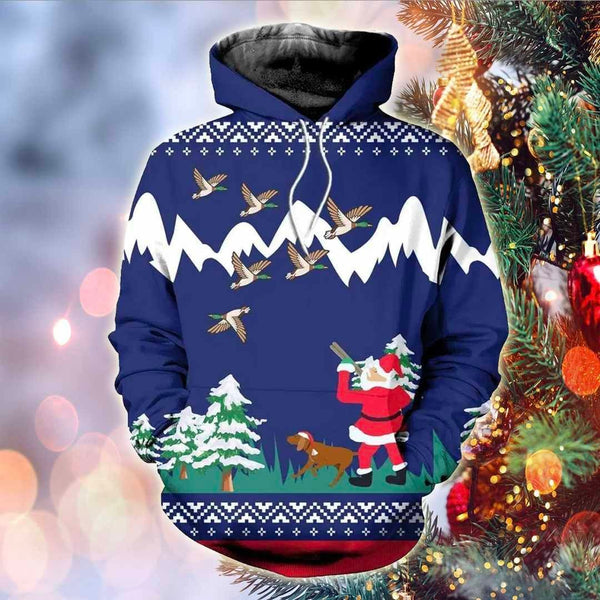 Duck Hunting Christmas 3D All Over Print | For Men & Women | Adult | HP1994-BehighStyle