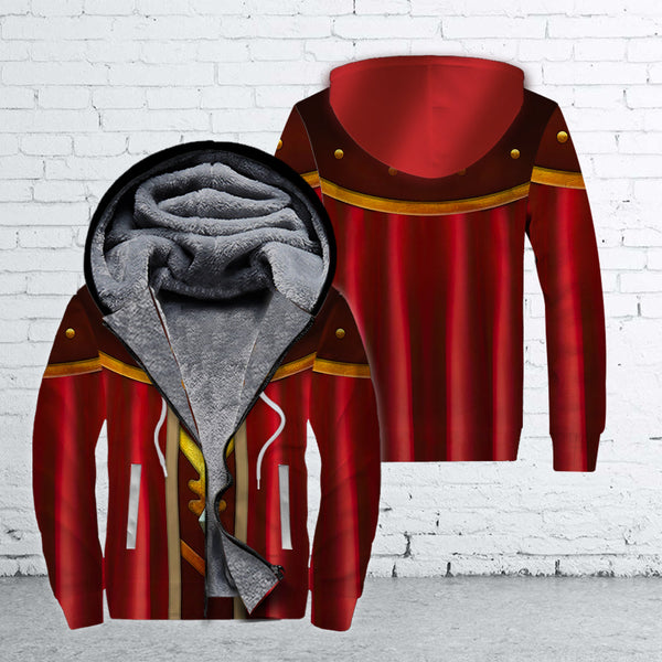 Dungeon Master Costume Fleece Zip Hoodie All Over Print | FZ295