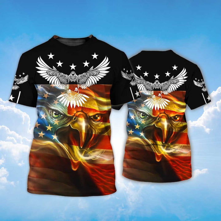 Eagle American Flag Patriotic 3D All Over Print | For Men & Women | Adult | HP773-BehighStyle