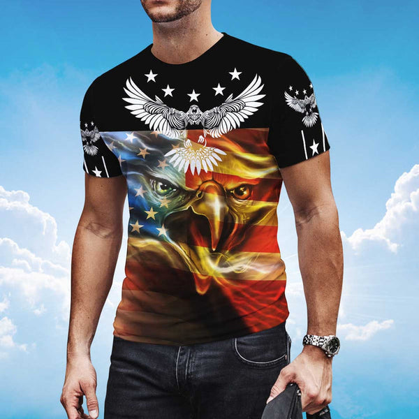 Eagle American Flag Patriotic 3D All Over Print | For Men & Women | Adult | HP773-BehighStyle