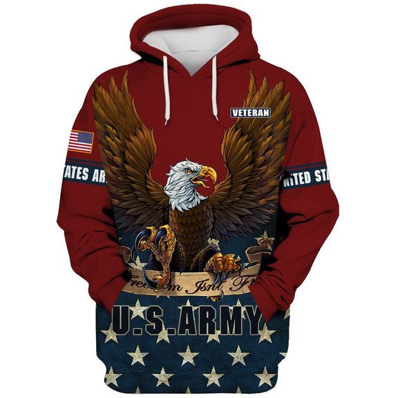 Eagle Freedom Isn't Army 3D All Over Print | Adult | HP3022