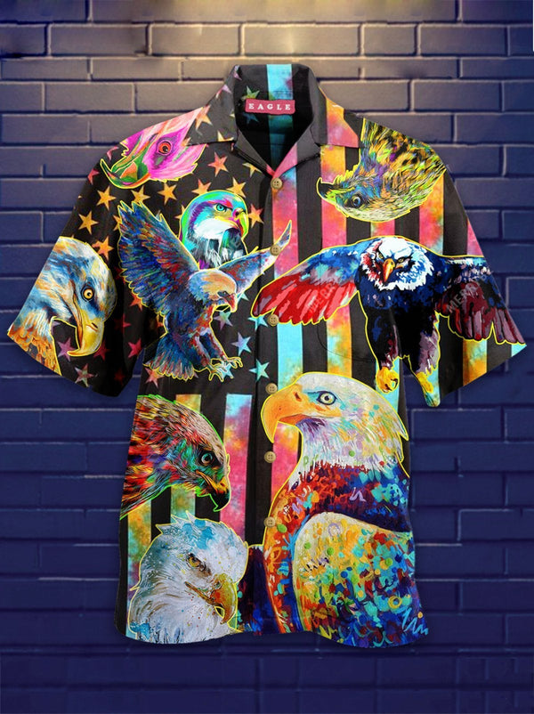 Eagle Hawaiian Shirt | For Men & Women | HW2305-BehighStyle