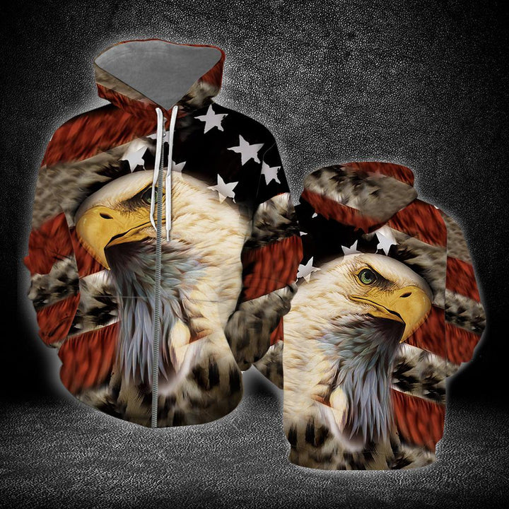 Eagle Patriot American Flag 3D All Over Print | For Men & Women | Adult | HP1308-BehighStyle