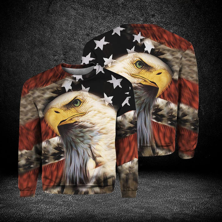 Eagle Patriot American Flag 3D All Over Print | For Men & Women | Adult | HP1308-BehighStyle