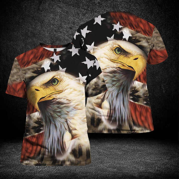 Eagle Patriot American Flag 3D All Over Print | For Men & Women | Adult | HP1308-BehighStyle