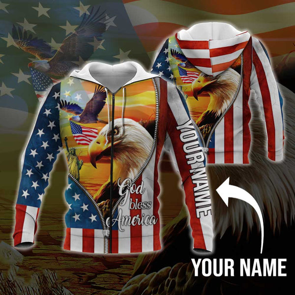 Eagle Patriot US 3D All Over Print | For Men & Women | Adult | HP1415-BehighStyle