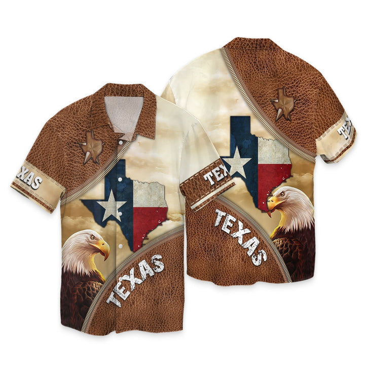 Eagle Texas Patriot Day Hawaiian Shirt | For Men & Women | HW1724-BehighStyle