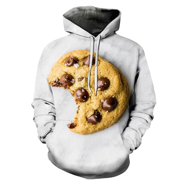 Eat Cookies White 3D All Over Print | Adult | HP2360