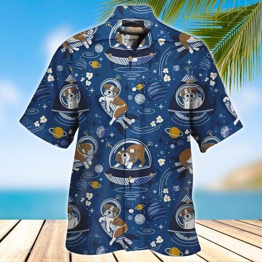 English Bulldog Aloha Hawaiian Shirt | For Men & Women | HW524-BehighStyle