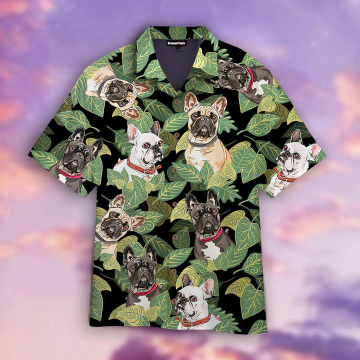 English Bulldog Aloha Hawaiian Shirt | For Men & Women | HW583-BehighStyle