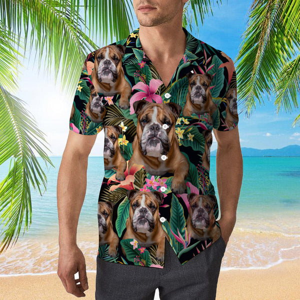 English Bulldog Hawaiian Shirt | HW2018