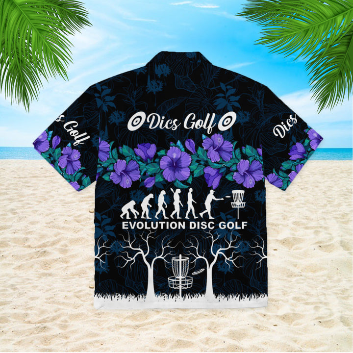 Evolution Disc Golf Hawaiian Shirt | For Men & Women | HW1056-BehighStyle