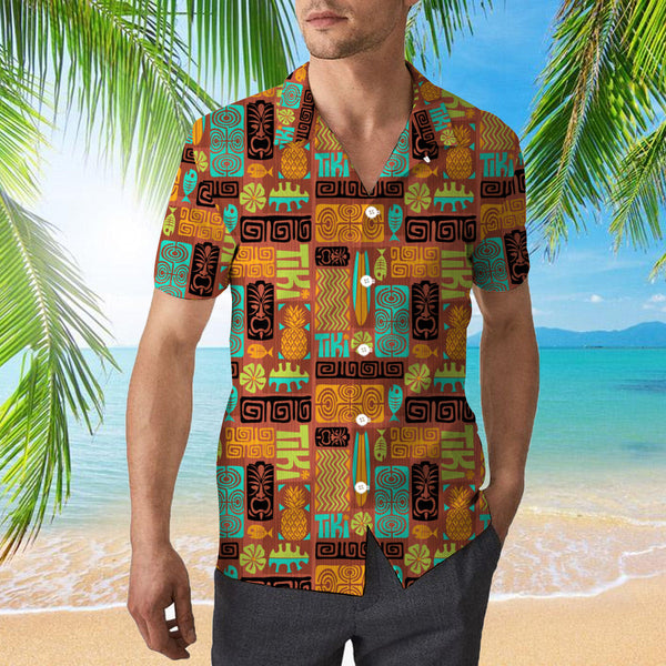 Exotic Tiki Pattern Hawaiian Shirt | For Men & Women | HW957-BehighStyle