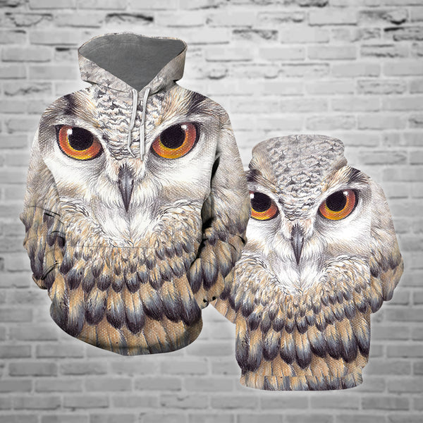 Owl Art 3D All Over Print | Adult | HP3273