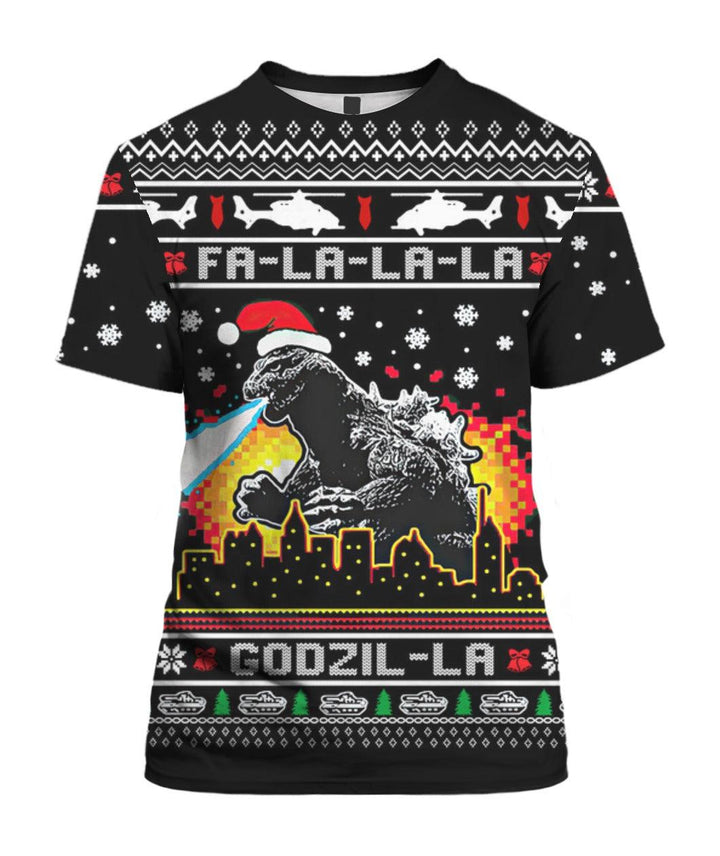 Fa La La La Godzil 3D All Over Print | For Men & Women | Adult | HP1246-BehighStyle