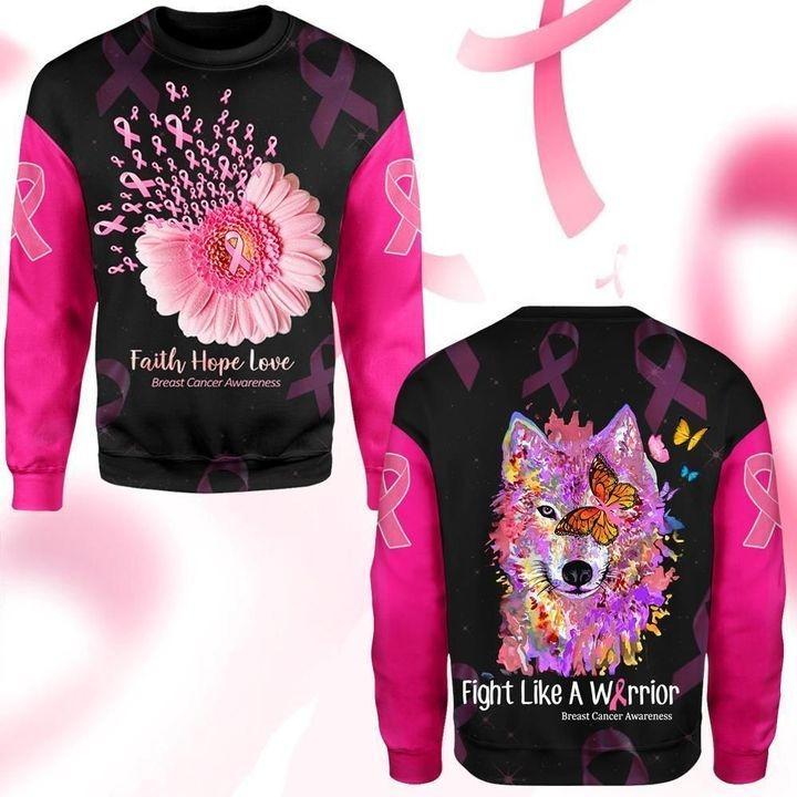 Faith Hope Love Like A Warrior 3D All Over Print | For Men & Women | Adult | HT3871-BehighStyle