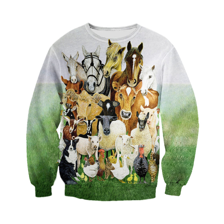 Farm Animal 3D All Over Print | For Men & Women | Adult | HP1343-BehighStyle