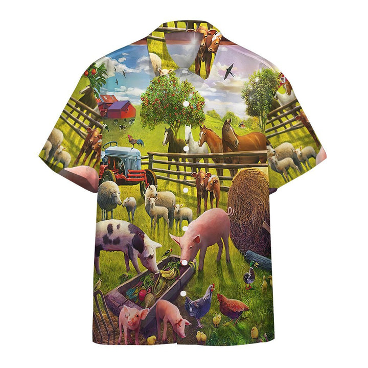 Farm Animal Hawaiian Shirt | For Men & Women | HW1610-BehighStyle